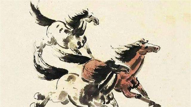 徐悲鸿画的《万马奔腾》，为何会输给卖出2.668亿的“一头牛